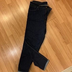 Madewell 10” high waisted skinny jeans